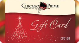 Подарочные карты "Chicago Prime". Рестораны Москвы
