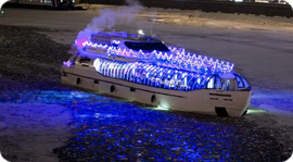 Новогодние праздники на Москве-реке. Рестораны Москвы